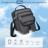 WITZMAN Carry on Travel Backpack for Men Women Laptop Backpack with USB Charging Port Airline Approved and Crossbody Bags Lightweight Casual Messenger Bag