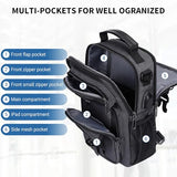 WITZMAN Sling Bag for Men Convertible Sling Backpack with USB Charging Port