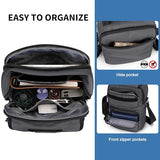 WITZMAN Small Mens Crossbody Bag Nylon Messenger Bag