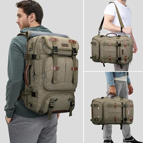 WITZMAN Travel Backpack for Men 40L Large Carry-on Airline Approved
