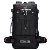 WITZMAN Travel Backpack for Men and Women Convertible Duffle Luggage Bag fit 17 Inch Laptop Carry On Bags for Airplane (B681 Black)