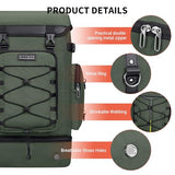 WITZMAN Travel Backpack for Men Women Carry-on Convertible Duffel Backpack
