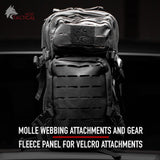 WOLF TACTICAL Molle Backpack Small Tactical Backpack Small Concealed Carry Backpack CCW Backpack Bug Out Bag 24L EDC Daypack