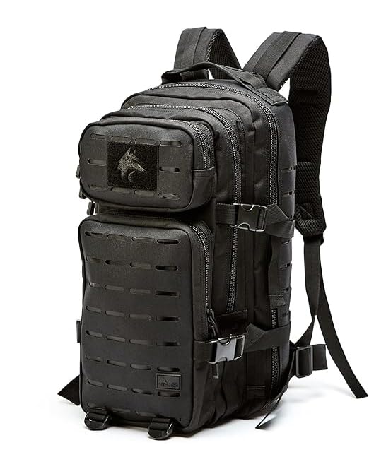WOLF TACTICAL Molle Backpack Small Tactical Backpack Small Concealed Carry Backpack CCW Backpack Bug Out Bag 24L EDC Daypack