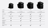 WOLFpak 35L Athletic Gym Backpack (Alpha Black) Durable 1000D Waterproof Oxford Material with MOLLE Webbing, Laptop Pocket & Dual Cup Holders, Durable Fitness/Travel/Military Daypack