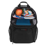 WOLVERINE 18 Can Cooler Backpack | Durable Nailhead Nylon, Dual Compartment Cooler & Dry Storage, Padded Mesh Back Panel, & Exterior Water Bottle Pockets