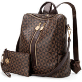 Womens Backpack Purse Leather Anti - theft Large Fashion Designer Travel Backpack Bag Men's Backpack Shoulder Bags