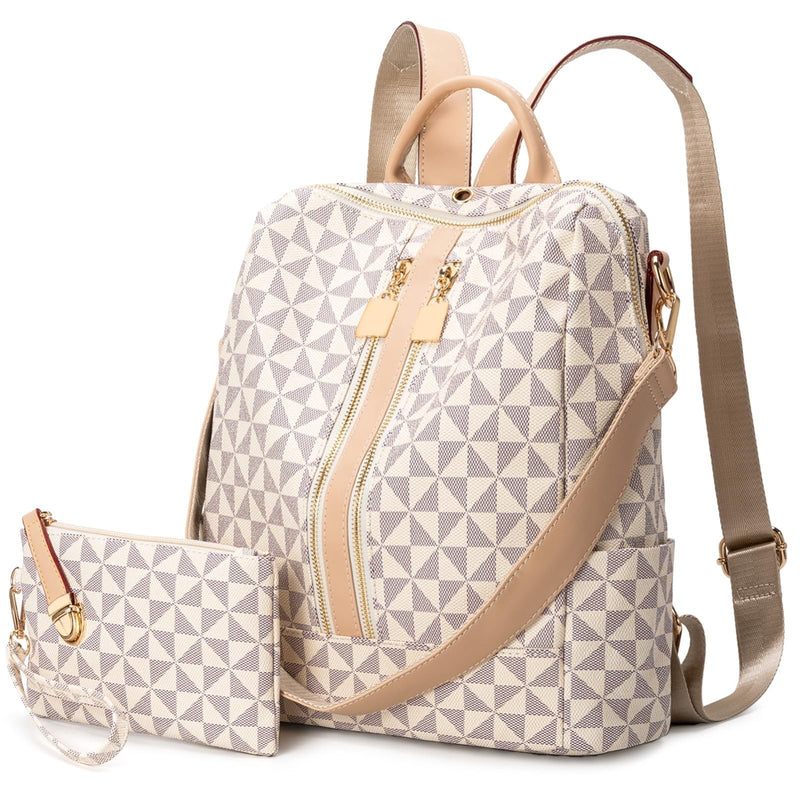 Womens Backpack Purse Leather Anti - theft Large Fashion Designer Travel Backpack Bag Men's Backpack Shoulder Bags