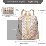 Womens Backpack Purse Leather Anti - theft Large Fashion Designer Travel Backpack Bag Men's Backpack Shoulder Bags
