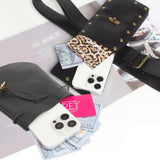 Womens Corset Belt Pouch Waist Bag Fanny Pack Phone Holder Coin Purse Skirt Hikes Loop Hook Medieval Renaissance Costume Sets (Black, M - Waist/31.5" - 38")