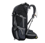 WoneNice 50L(45+5) Waterproof Hiking Backpack - Outdoor Sport Daypack with Rain Cover