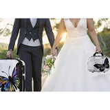 World Traveler Butterfly Luggage, 4 - Piece Set