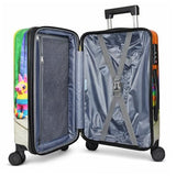 World Traveler Chariot Fiesta Paws Pet Lover 20-Inch Carry-On Hardside Expandable Spinner Luggage with TSA Lock