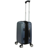 World Traveler Dejuno Beaumont Lightweight Hardside Expandable Spinner Luggage, Blue, 3 - Piece Set(20in,26in,30in)