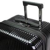World Traveler Dejuno Colossus Polycarbonate Hardside Expandable Spinner Luggage with TSA Lock and Front Handle, Black, 2 - Piece Set(26in,30in)