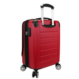 World Traveler Dejuno Compact 20" Carry - on Luggage with Laptop Pocket - Red