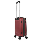 World Traveler Dejuno Cornwall 3-Piece Lightweight Hardside Spinner Luggage Set - Black