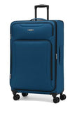 World Traveler Dejuno Jasper 28-Inch Lightweight Expandable Spinner Luggage - Navy