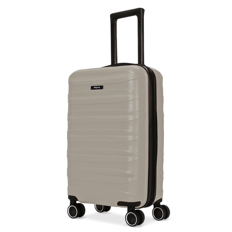 World Traveler Dejuno Motley Lightweight Hardside Expandable Spinner Luggage, Grey, Carry - On