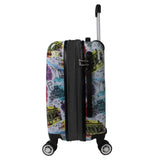 World Traveler Dejuno Parisian Landmarks 3 - Piece Polycarbonate Expandable Spinner Luggage Set