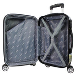 World Traveler Dejuno Parisian Landmarks 3 - Piece Polycarbonate Expandable Spinner Luggage Set