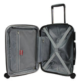 World Traveler Dejuno Pink Marble 3 - Piece Expandable Spinner Luggage Set