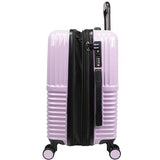 World Traveler Dejuno Tonal 28-Inch Polycarbonate Lightweight Hardside Expandable Spinner Luggage Suitcase with TSA Lock - Lavender