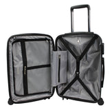 World Traveler Dejuno Wave Marble 3 - Piece Expandable Spinner Luggage Set