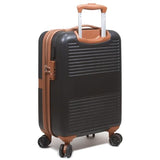 World Traveler Garland Lightweight Hardside 20-Inch Carry-On Expandable Spinner Luggage with TSA Lock & USB Port - Black