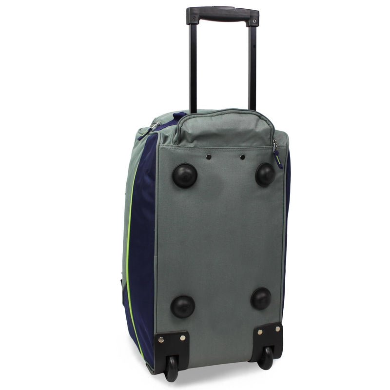 World Traveler Hipack 20 - Inch Carry - On Sports Rolling Duffel Bag - Grey Navy
