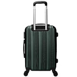 World Traveler Kemyer Quest 29-Inch Hardside Lightweight Expandable Spinner Suitcase Luggage - British Green
