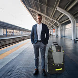 World Traveler Rolite Alpine Upright Style Lightweight 30 - Inch Rolling Duffel Bag - Grey