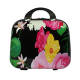 World Traveler VentureX Airline Approved 2 - Piece Carry - On Luggage Set – Lightweight Hardside Polycarbonate Suitcase with Spinner Wheels - Peonies