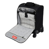 Wrangler 17" Underseat Spinner Carry - On Luggage, Black