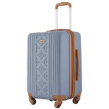 Wrangler 22" and 18" Heartland 2 - Piece Carry - On Luggage Set, Vintage Indigo