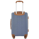 Wrangler 22" and 18" Heartland 2 - Piece Carry - On Luggage Set, Vintage Indigo