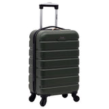 Wrangler 22" Hardside Spinner Carry - On Luggage, Deep Depth