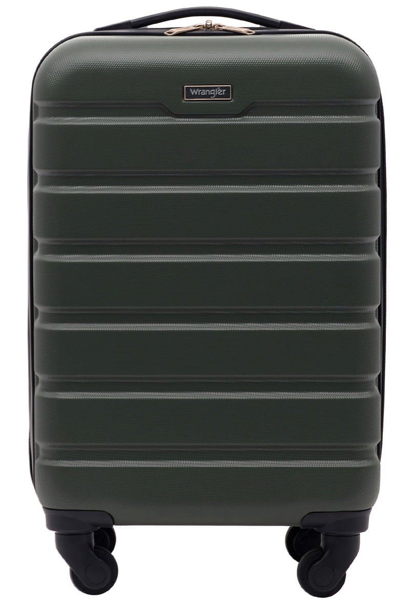 Wrangler 22" Hardside Spinner Carry - On Luggage, Deep Depth