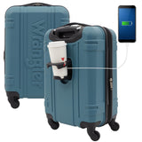 Wrangler Astral Hardside Luggage, Hydro, 20 - Inch Carry - On