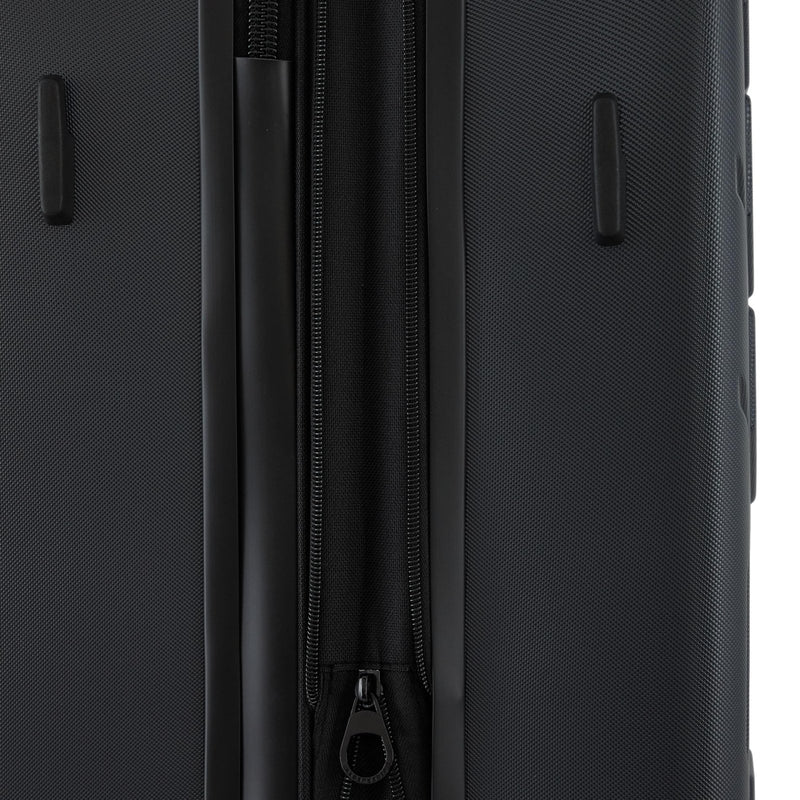 Wrangler ATG Trailway Expandable Hardside Luggage, Jet Black, 22" Carry - On