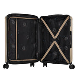 Wrangler ATG Trailway Expandable Hardside Luggage, Tannin, 22" Carry - On