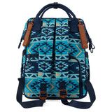 Wrangler Aztec Backpack Organized Daypack Travel Baby Bag with Stroller Strap and Side Bottle Pockets WG2204 - 9110NY