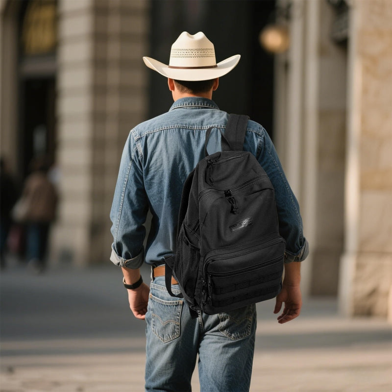 Wrangler Backpack for Men and Women, Casual Daypack for Travel, Work School, Laptop Backpack with Notebook Sleeve