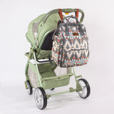Wrangler Callie Diaper Bag Backpack with Stroller Straps Multifunction Baby Travel Bag WG2210 - 9110GY