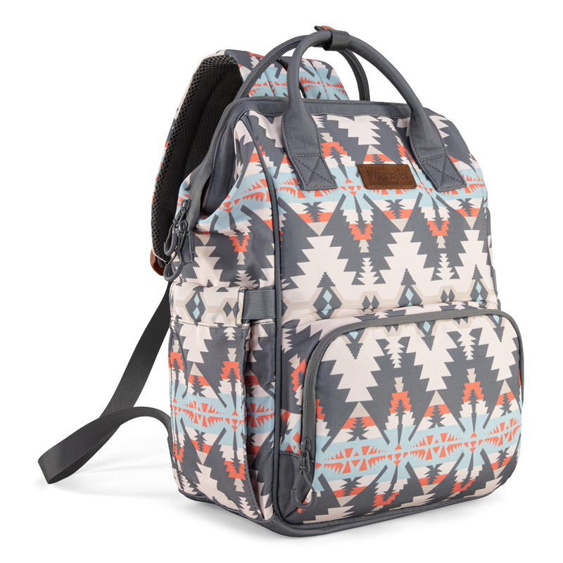 Wrangler Callie Diaper Bag Backpack with Stroller Straps Multifunction Baby Travel Bag WG2210 - 9110GY