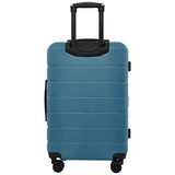 Wrangler Maverick 3 Piece Luggage Set, Blue Heaven