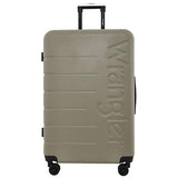 Wrangler Maverick 3 Piece Luggage Set, Silver Sage