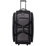 Wrangler Rolling Duffel, Charcoal Grey, 30" Large