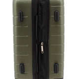 Wrangler Smart Spinner Hardside Luggage, 22 - Inch Carry - On, Olive Green