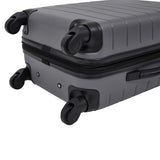 Wrangler Smart Spinner Hardside Luggage, 3 Piece Set, Quiet Shade